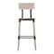 Flash Furniture Jackson Commercial Grade Rustic Antique White Industrial Wood Dining Barstool, 2PK 2-XU-DG-W0236B-ANTWHT-GG - alternate 6